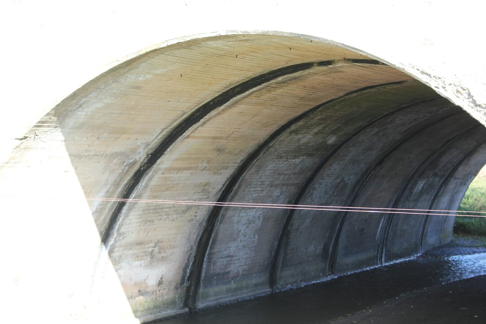 Underneath arch